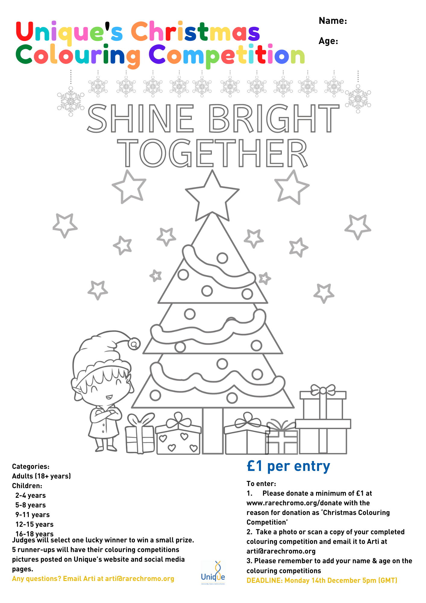 Download Unique S Christmas Colouring Competition Unique